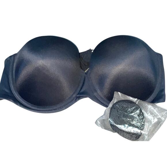 Maidenform Self-Expressions Stay Put Strapless Underwire Bra 40D Style SE6990 - Picture 2 of 12